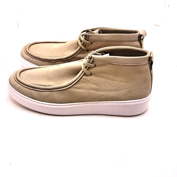 STEVE MADDEN Willis Taupe High Top chukka sneakers - Size 10 - Picture 2 of 15